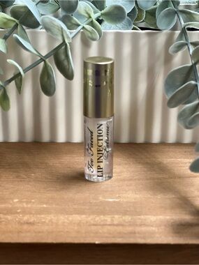 Too Faced Clear Lip Injection Gloss